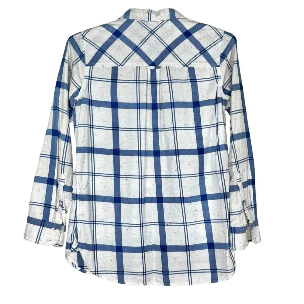 J. Crew Boy Confetti Plaid Button Down Shirt 0P